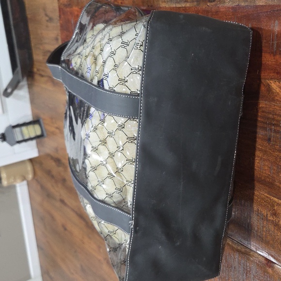 Lauren Ralph Lauren Black and Clear Tote Bag - Picture 7 of 11
